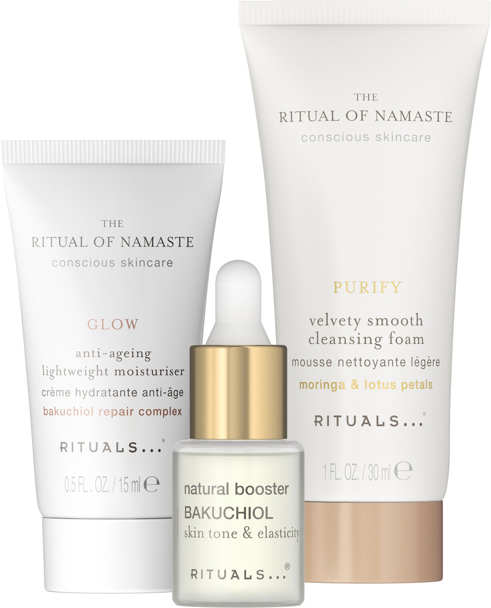 The Ritual of Namaste Skin Care Set - Daily Routine