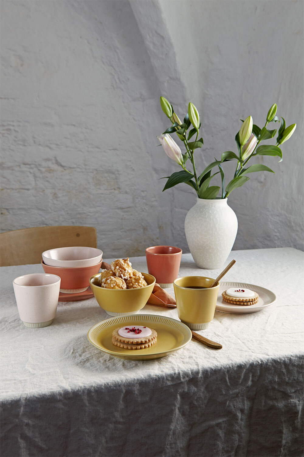 Colorit tallrik &Oslash; 19 cm rose