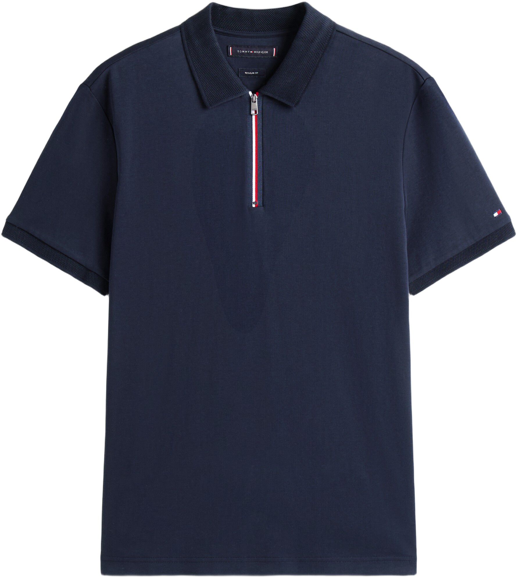 INTERLOCK ZIP REG POLO