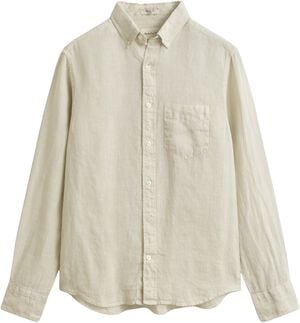 REG GMNT DYED LINEN SHIRT