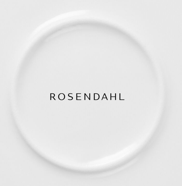 GC Cottage Tallerken &Oslash;27 cm hvid m. deko