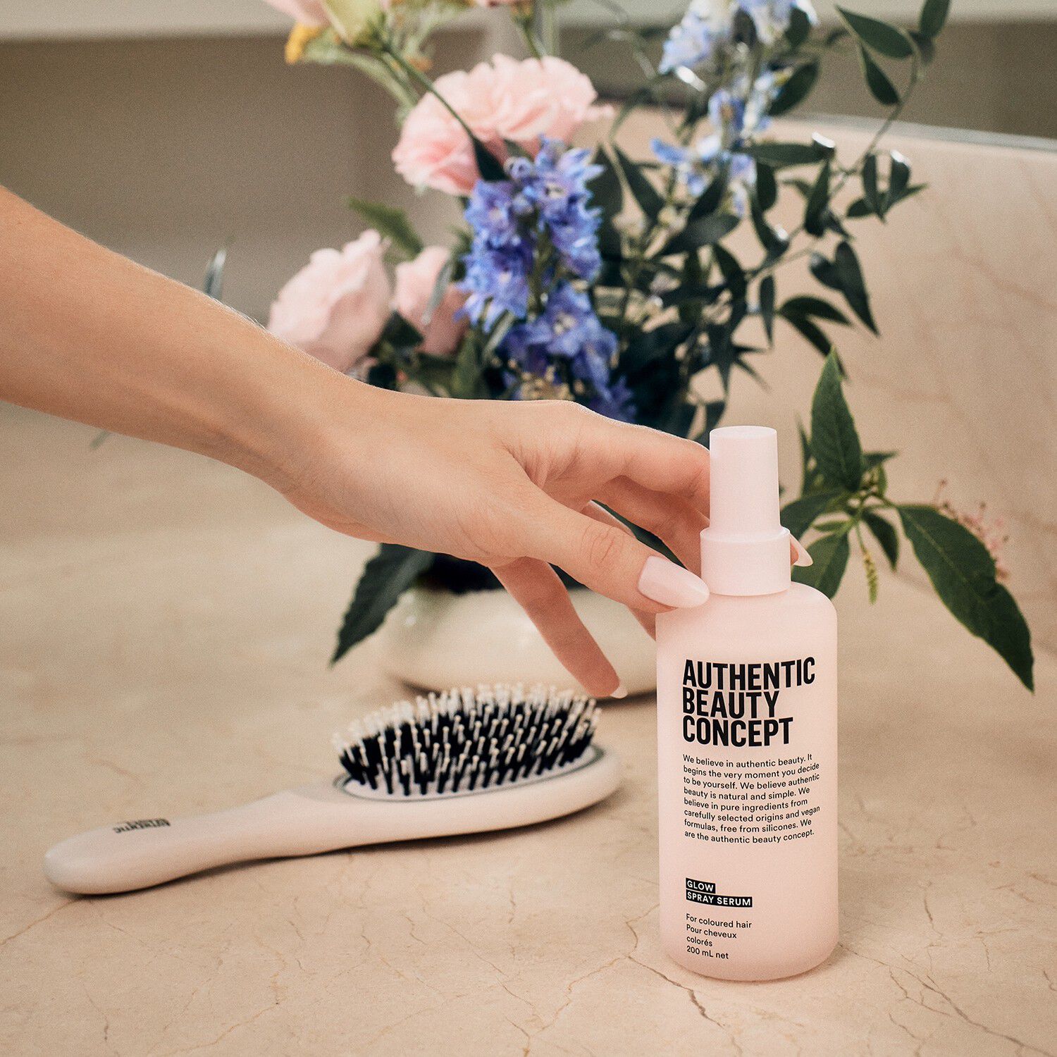 GLOW Spray Serum - Multifunktionellt sprayserum f&ouml;r lyster