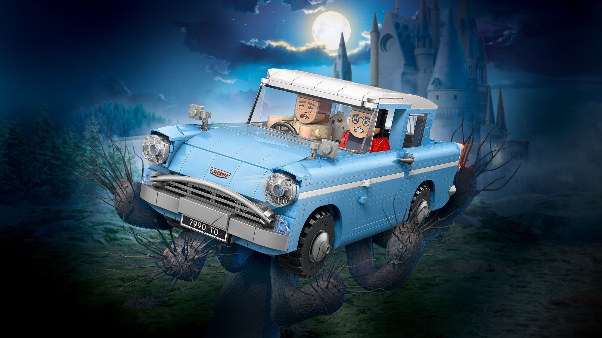 Fortryllet flyvende Ford Anglia 76470