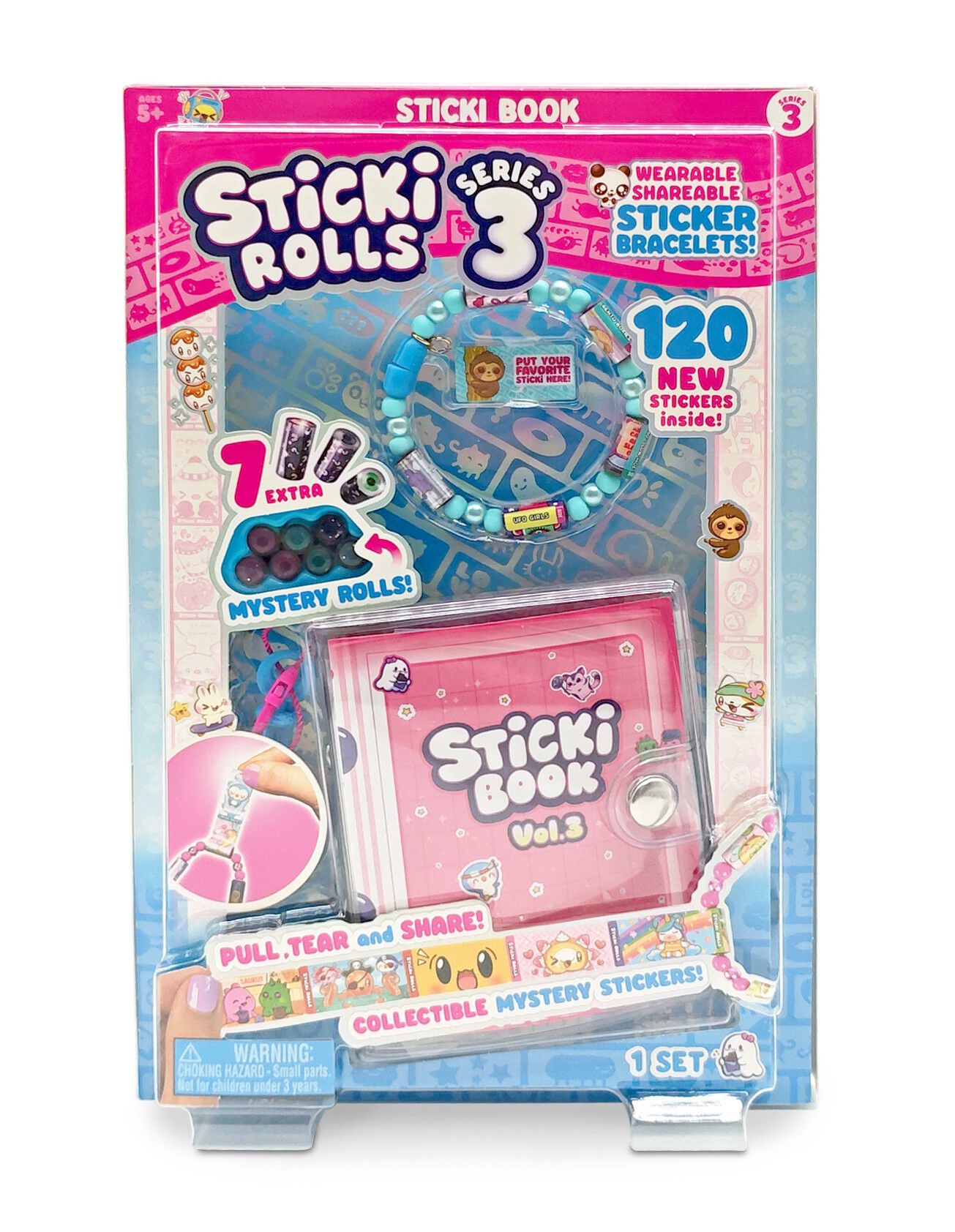 STICKI ROLLS STICKI BOOK