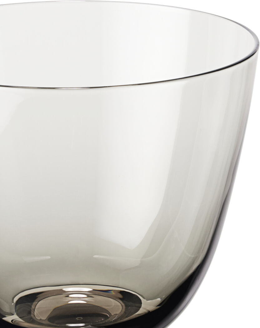 Flow Glas p&aring; fod 35 cl smoke