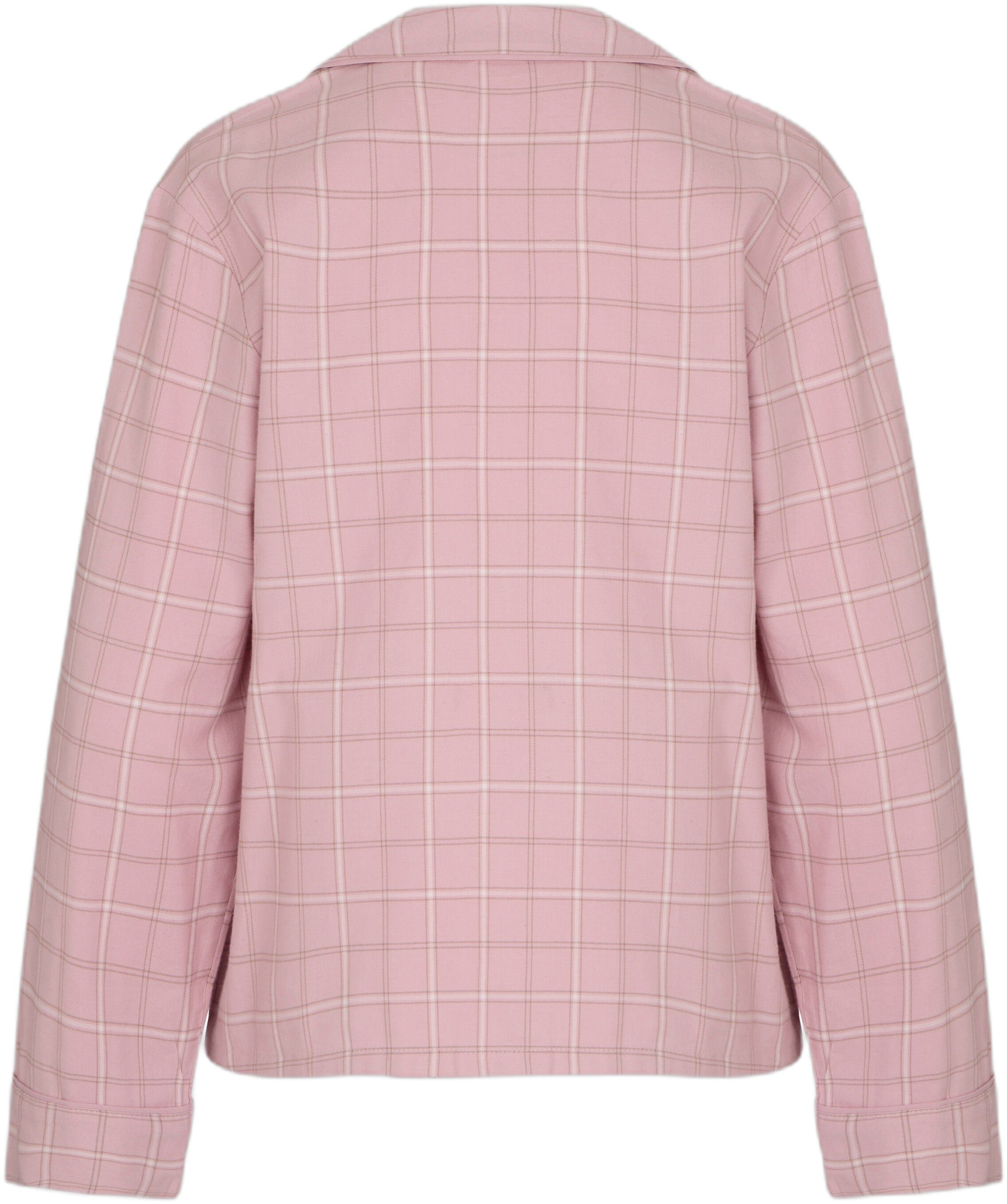 JACKET LS VIS CO WOVEN CHECK