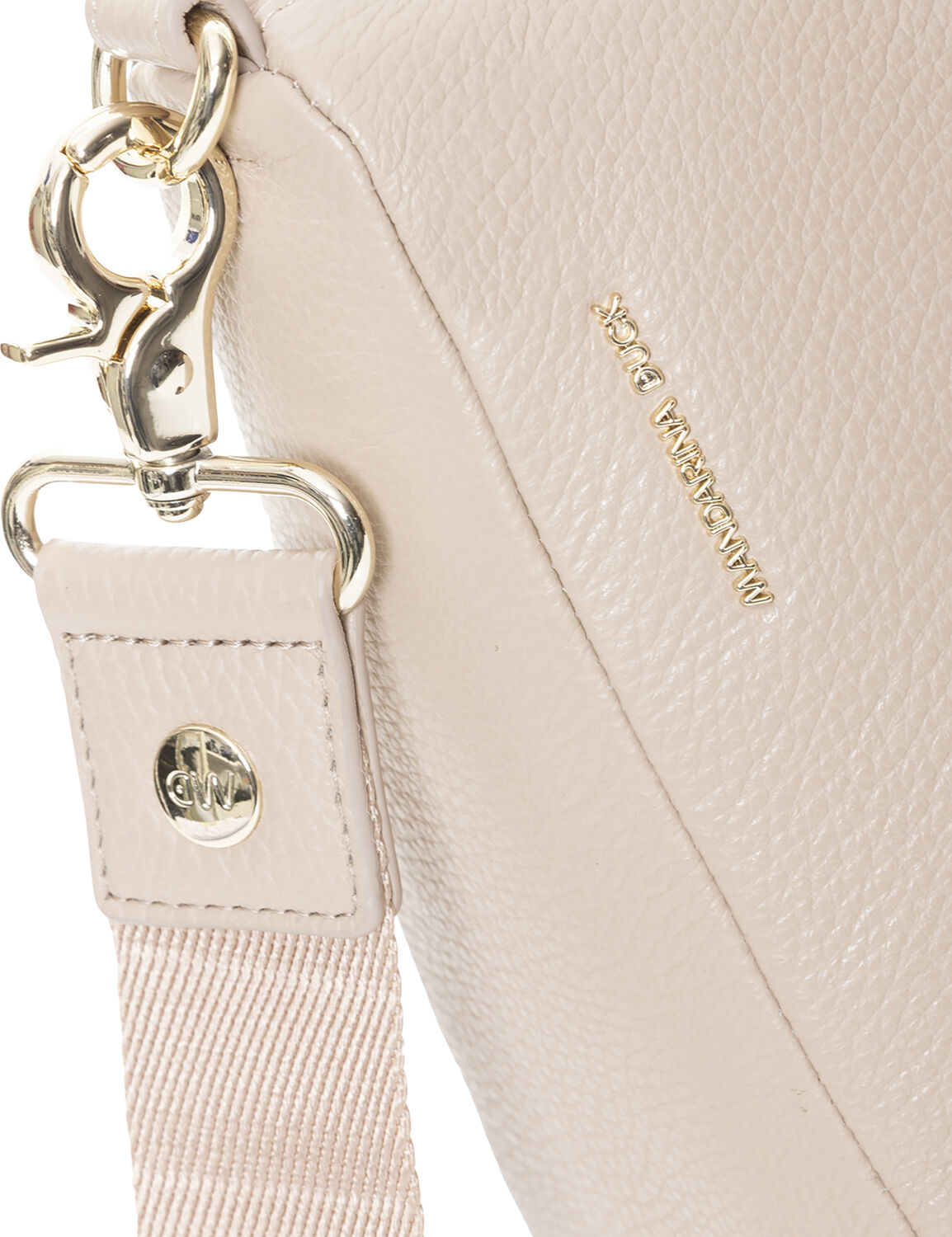 MELLOW LEATHER HOBO / WARM TAUPE