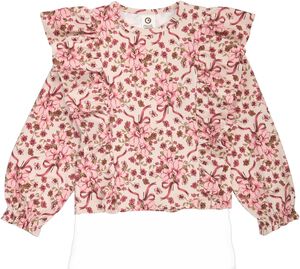 Bouquet Ruffle L/S T
