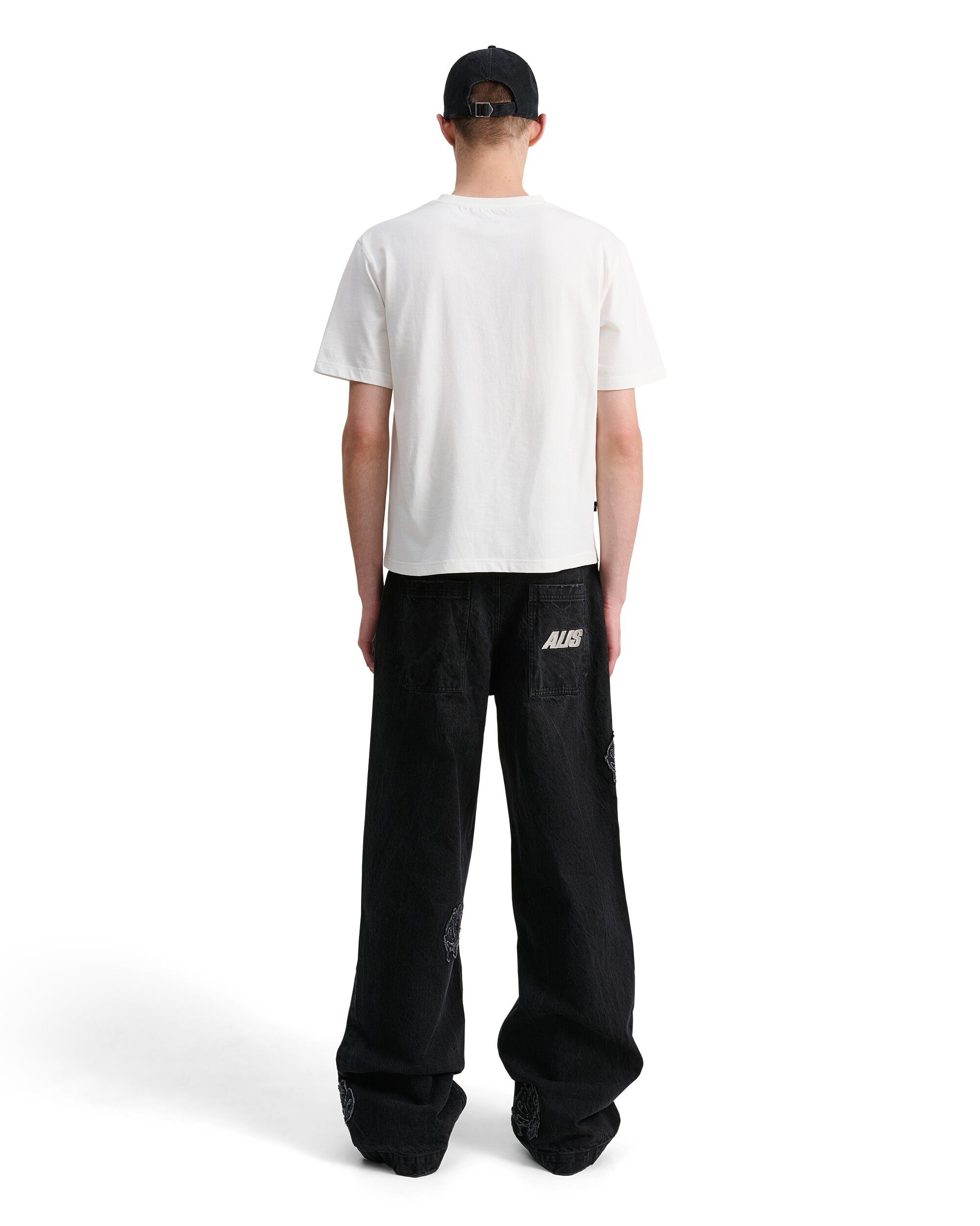 TOREY CROPPED T-SHIRT W/ LOGO