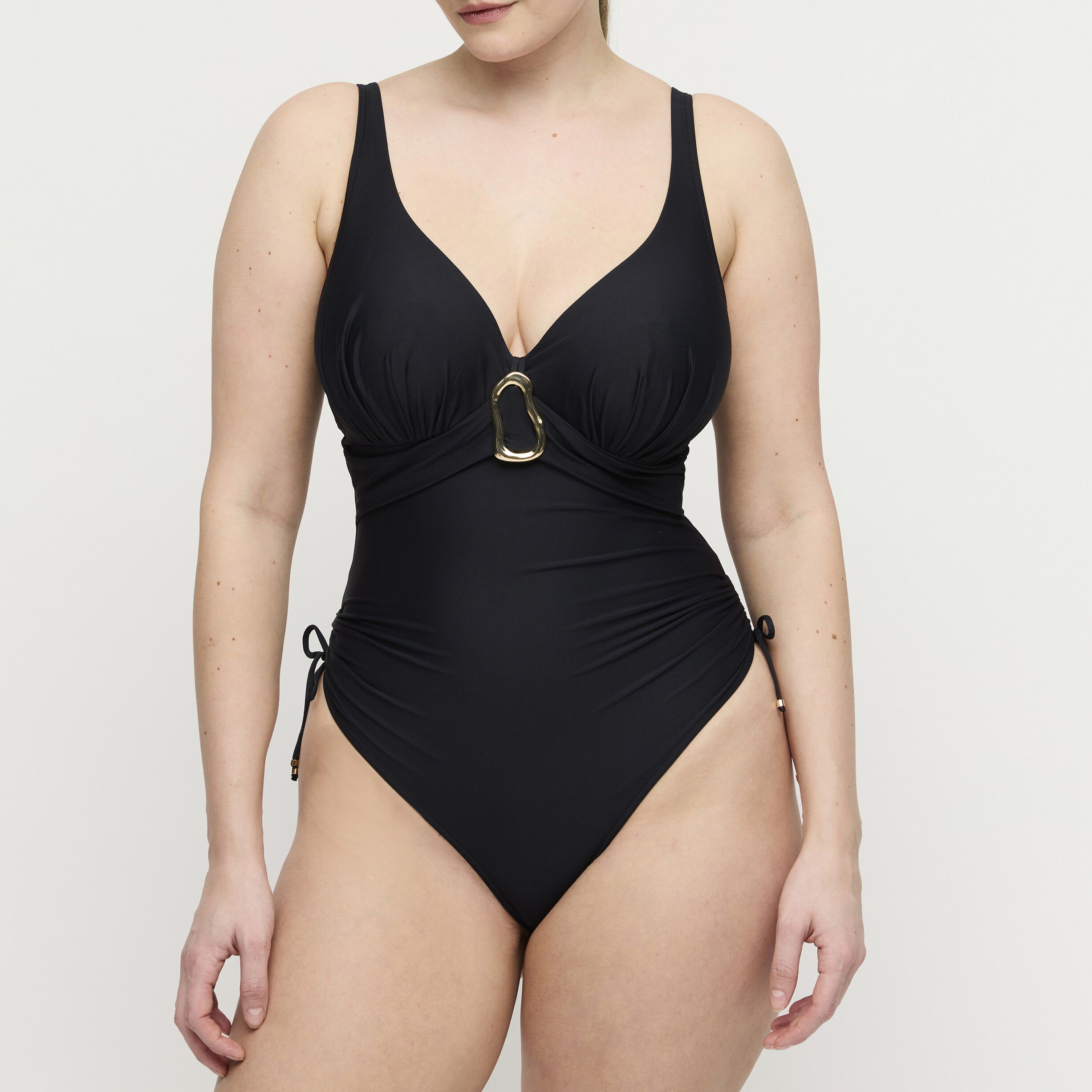 Uvita plunge swimsuit