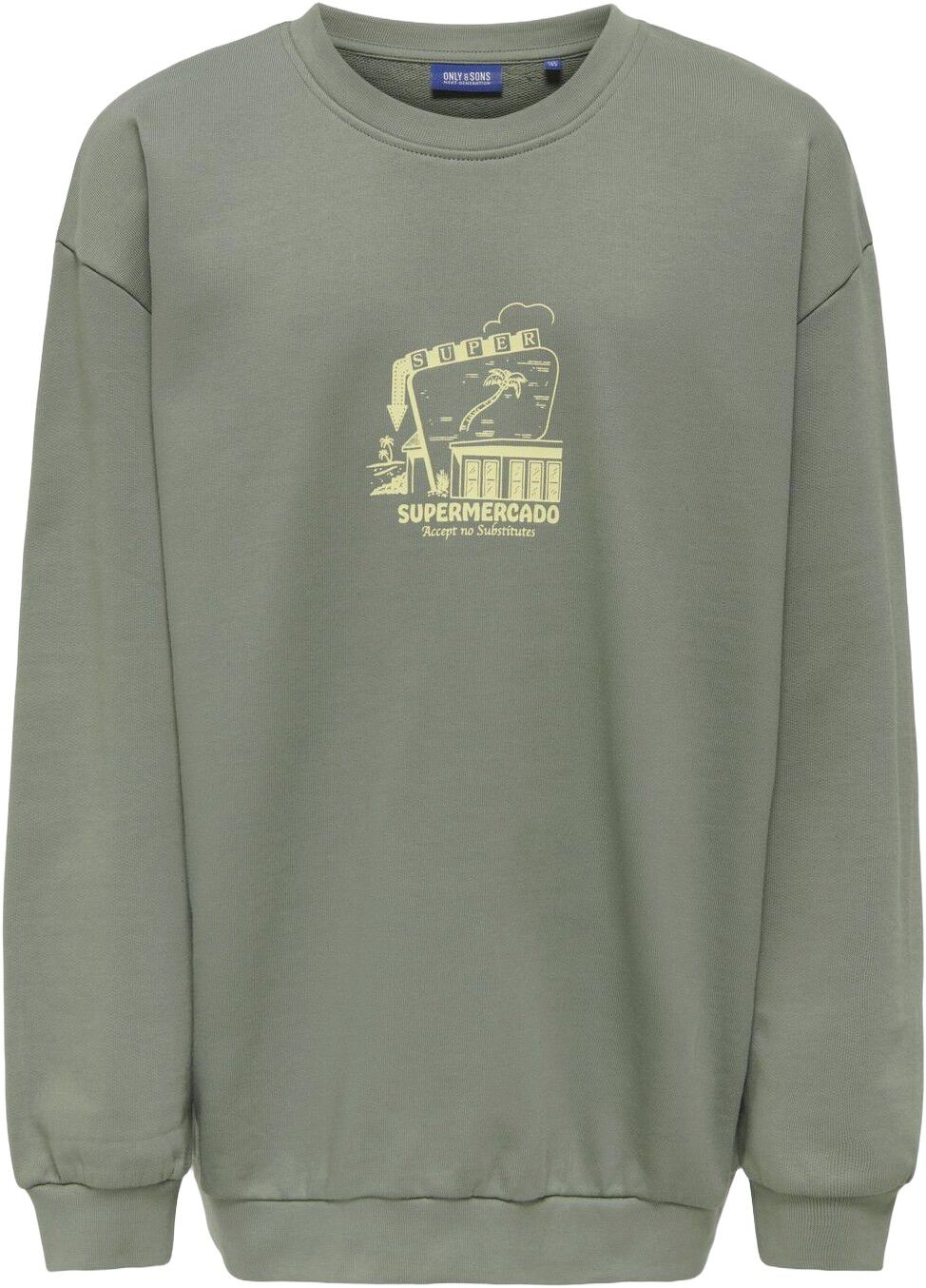 Osjsumon Ovz Ls O-Neck Ub Swt