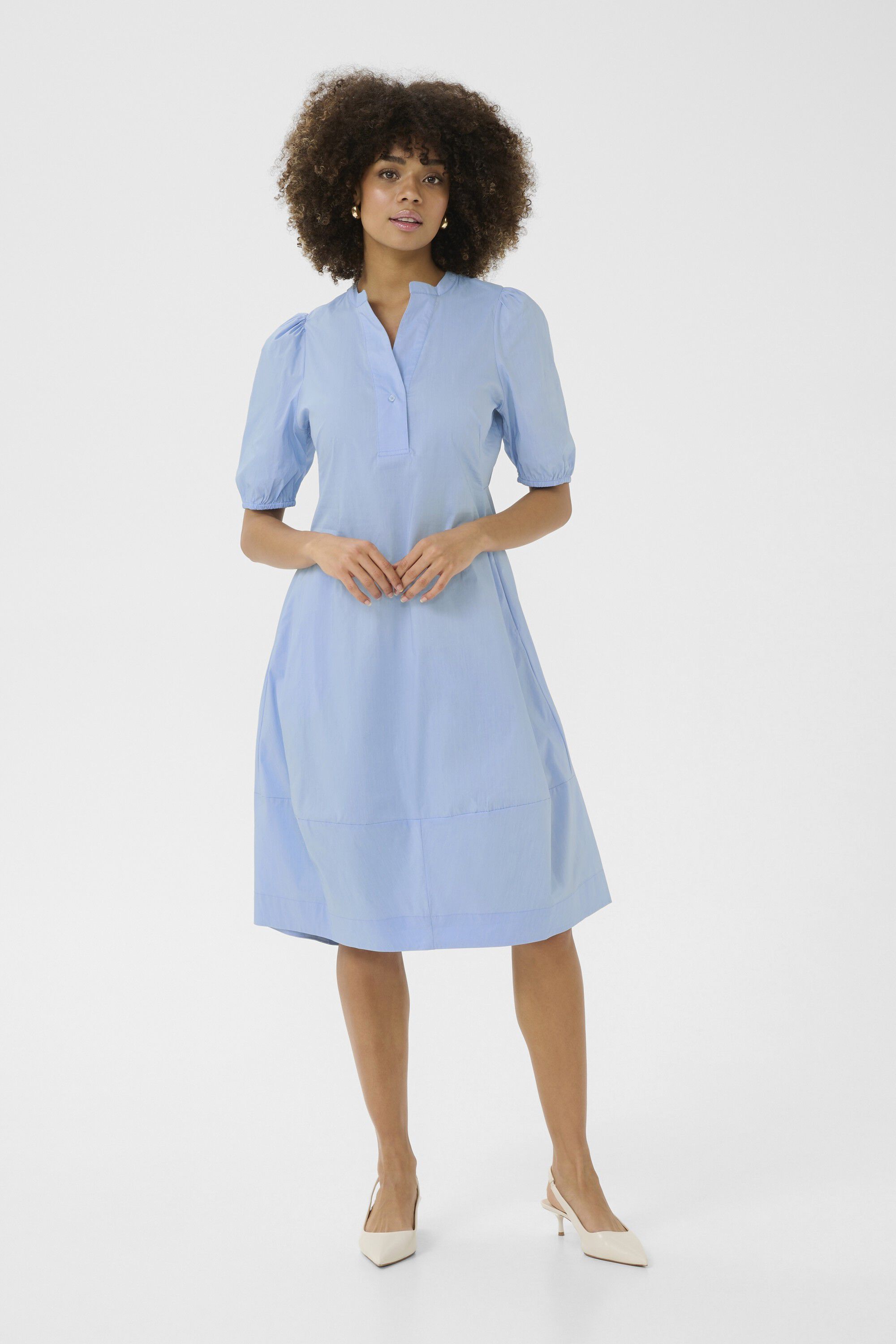 CUantoinett SS Placket Dress