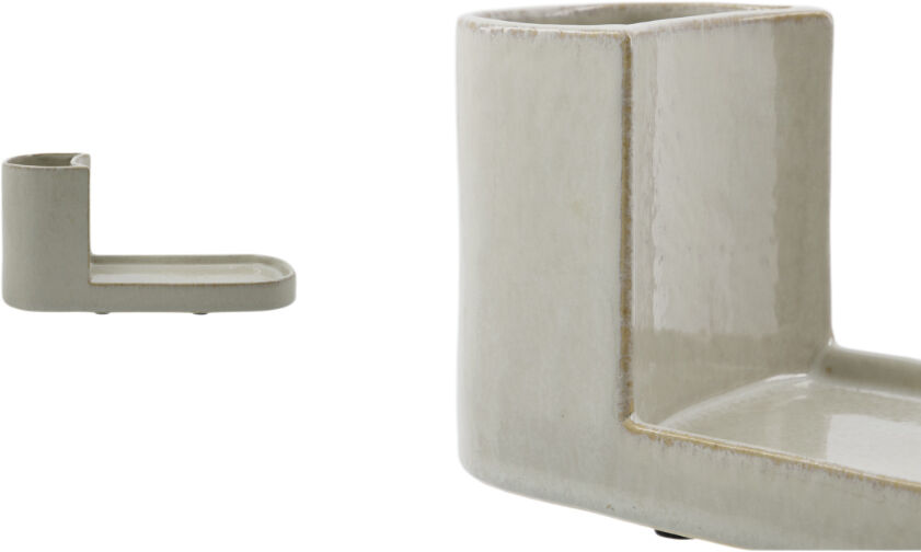 Borste- och tv&aring;lh&aring;llare, MKDatura, Shellish grey