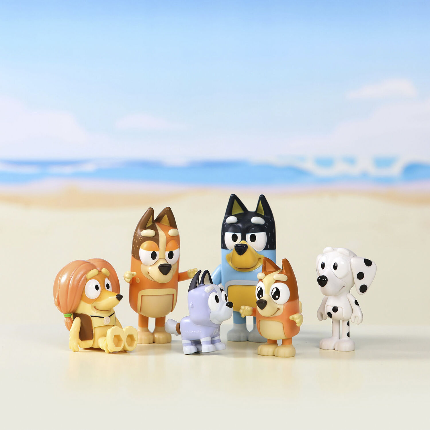 Bluey 8 pack figures