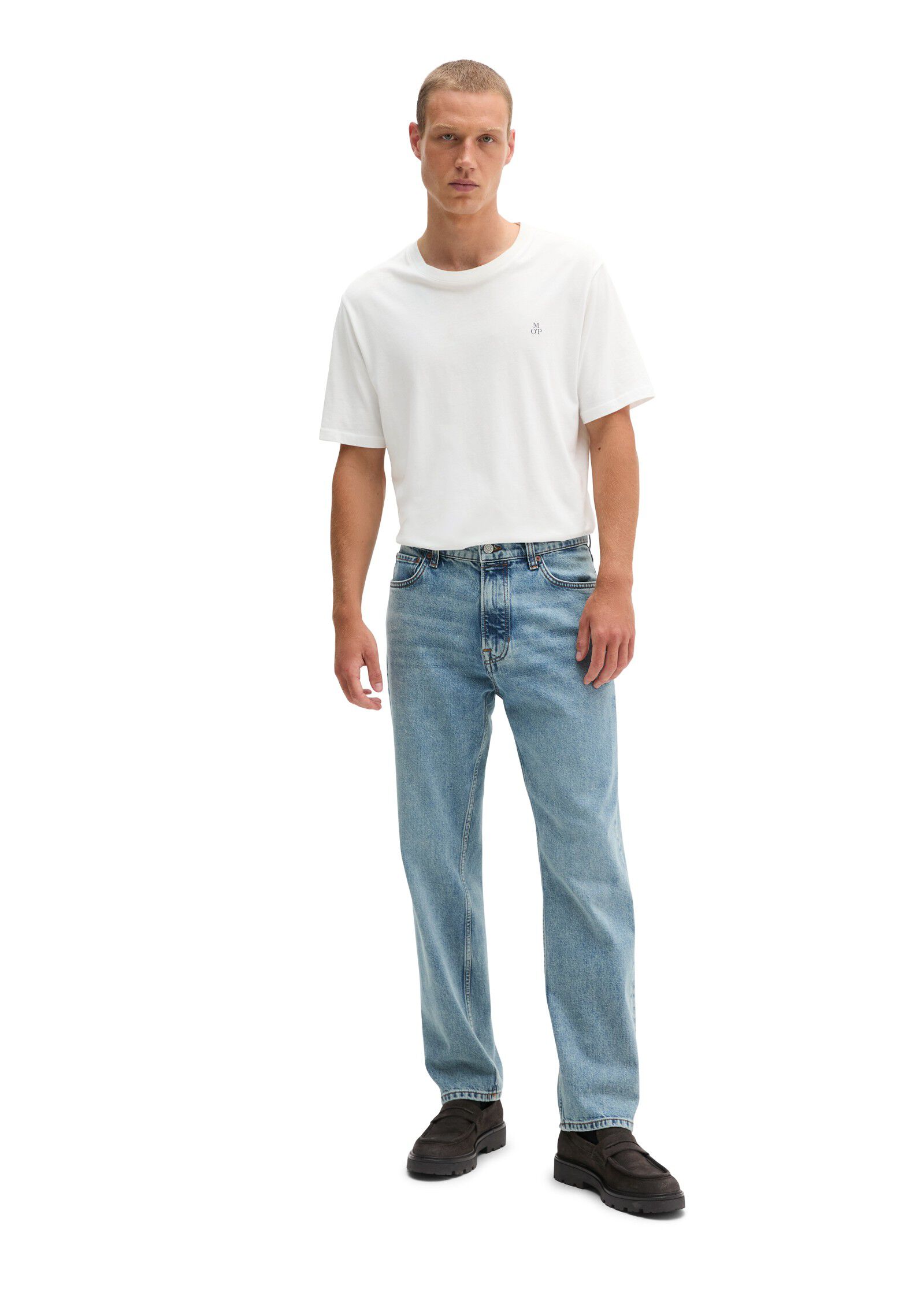 Denim Trousers, Model Kalmo,Straigh
