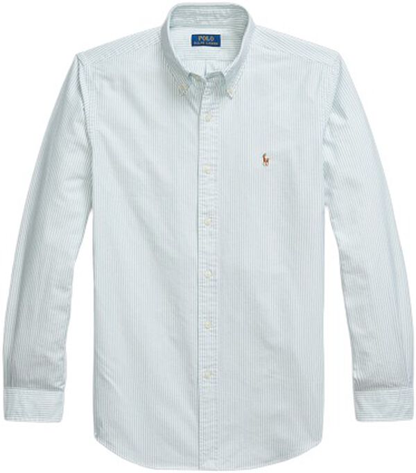 Custom Fit Striped Oxford Shirt