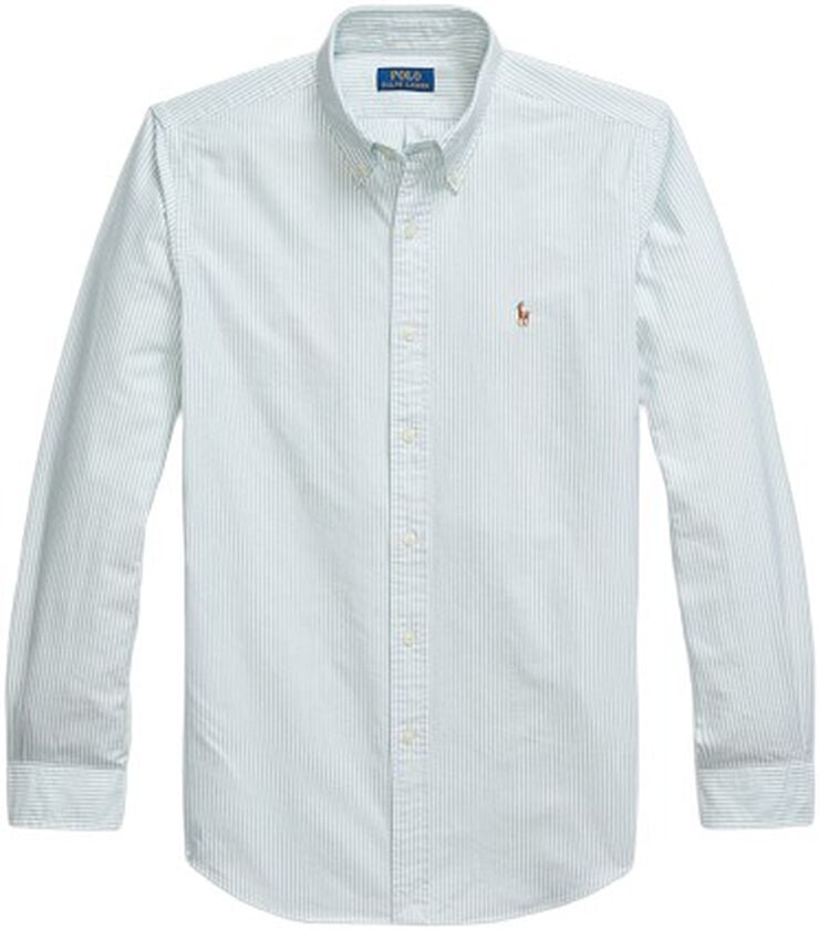 Custom Fit Striped Oxford Shirt