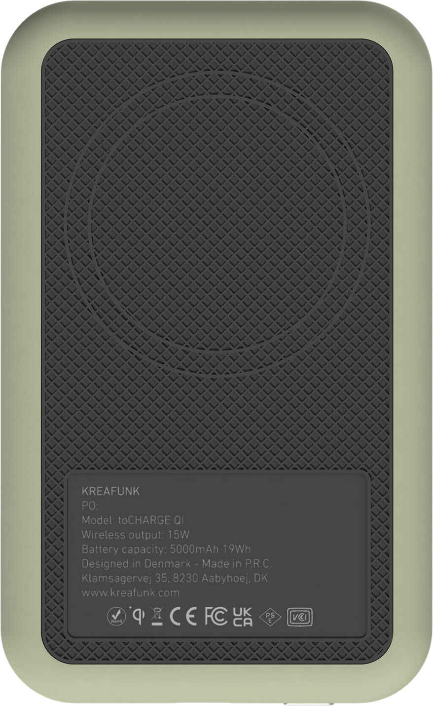 toCHARGE QI - Dusty Olive