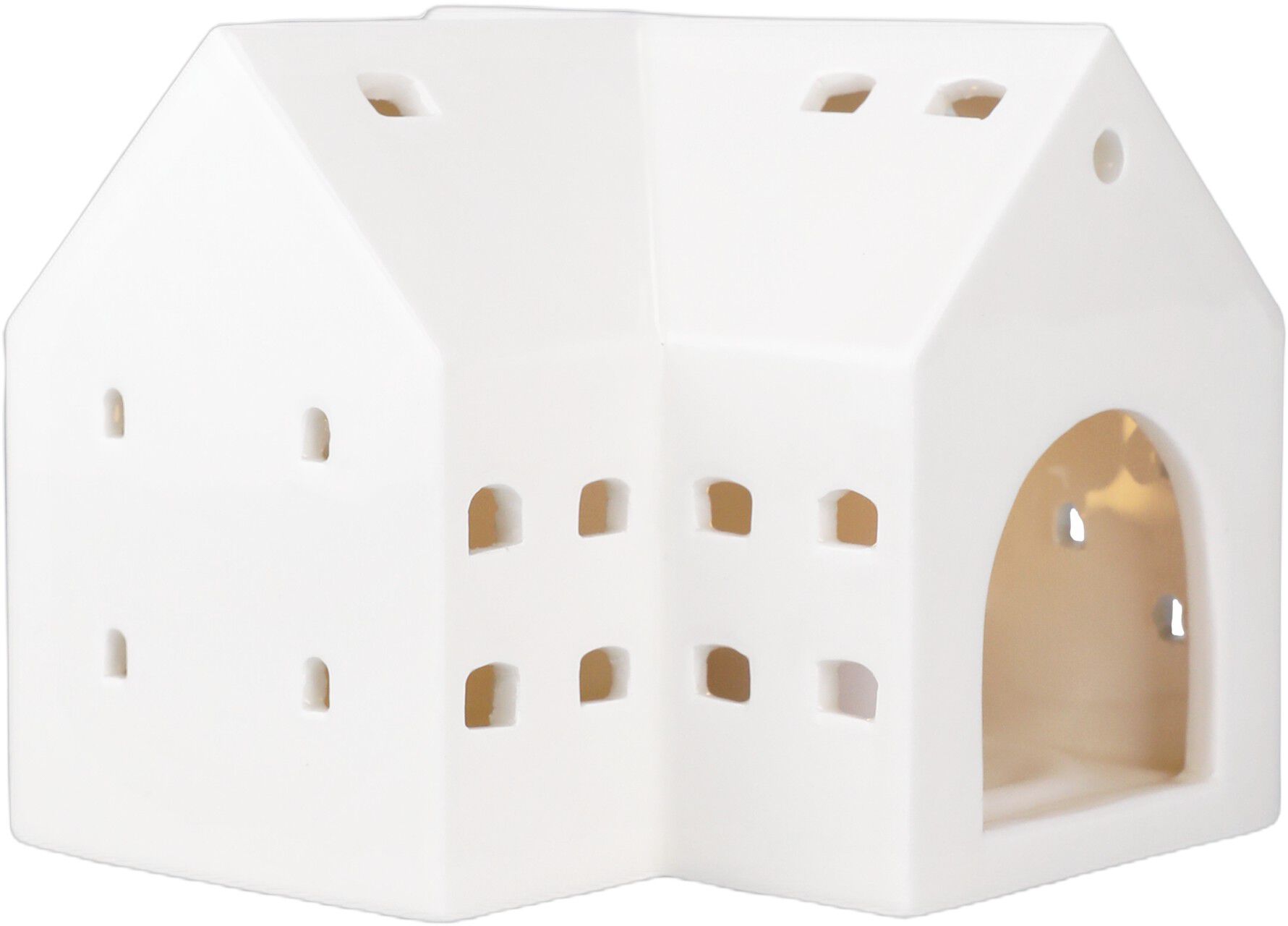 Urbania lyshus Stald H10. 5 cm hvid