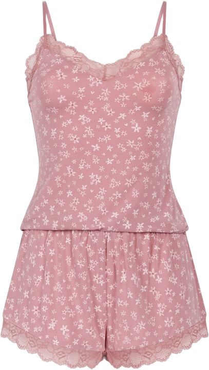 PJ CAMI LACE JERSEY DAISY