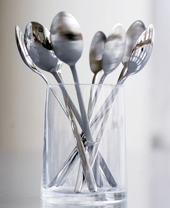 Grand Prix glass-/lattesked