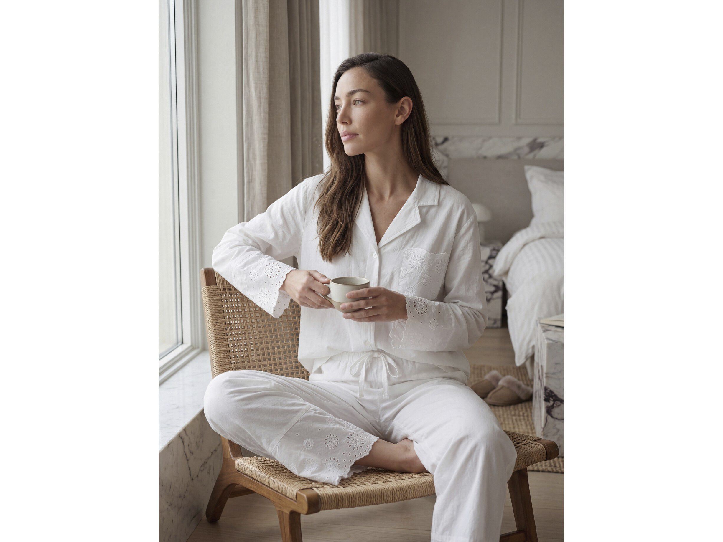 Pyjamas S/M Weekend Stories Suite One White