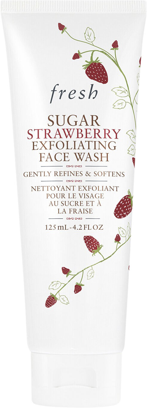 Sugar Strawberry Face Wash Strawberry Sugar Exfoliating Cleanser