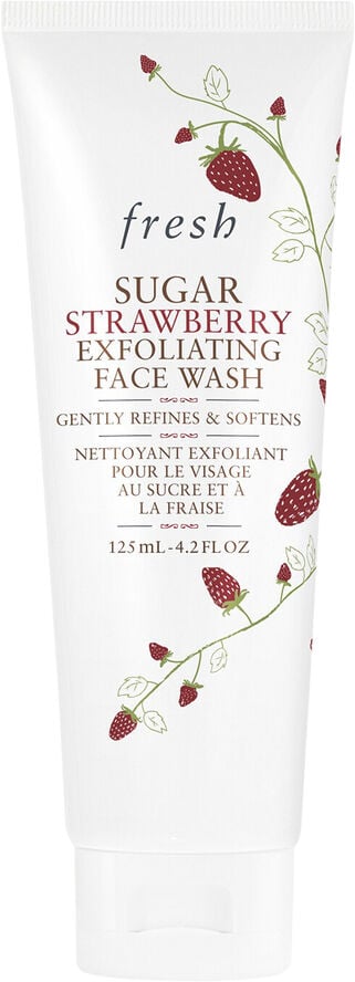 Sugar Strawberry Face Wash Strawberry Sugar Exfoliating Cleanser