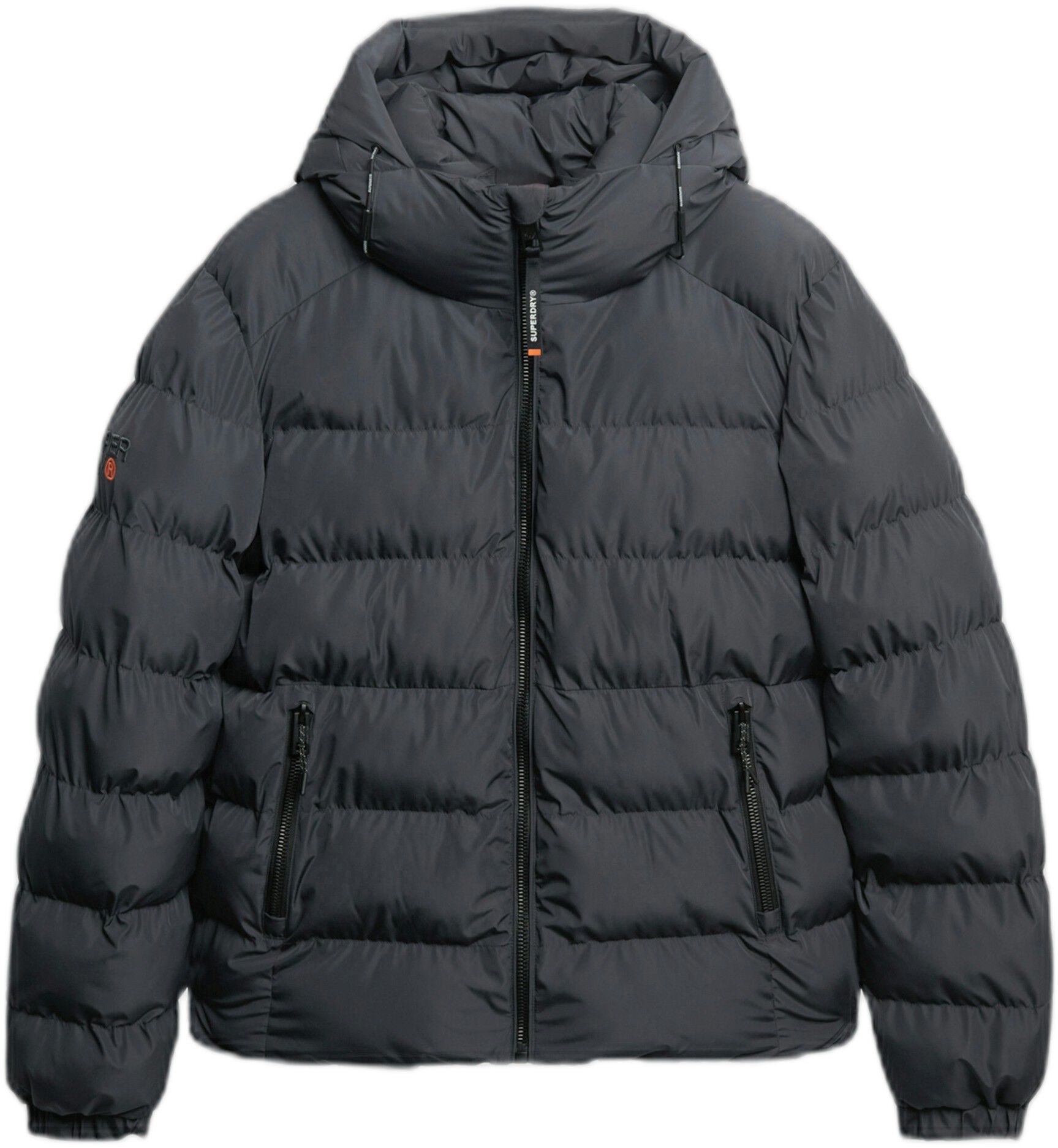 HOODED SPORTS PUFFER JACKET