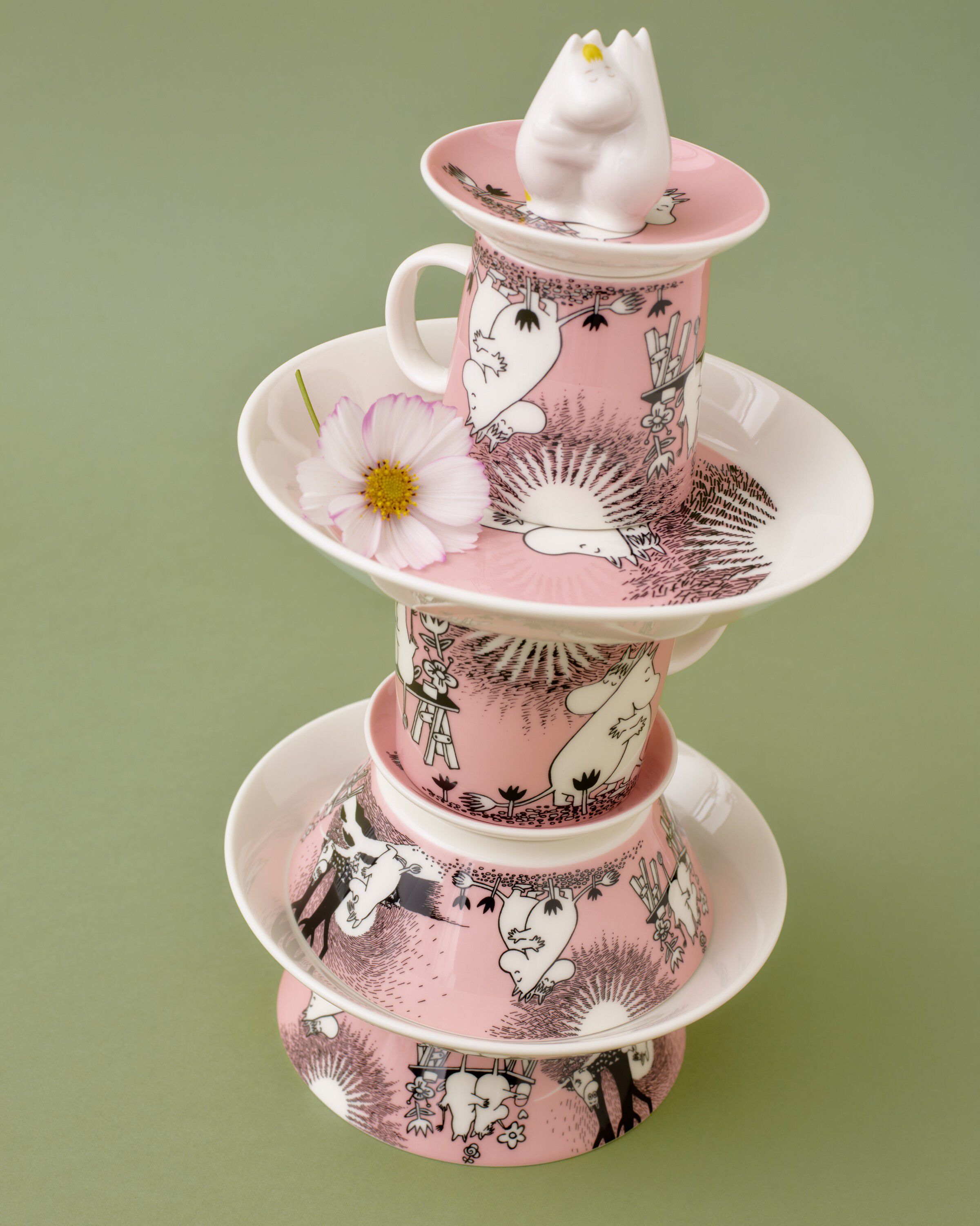 Moomin saucer 15cm Love 30