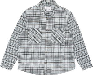 Julius Shirt Ls - Blue/Grey