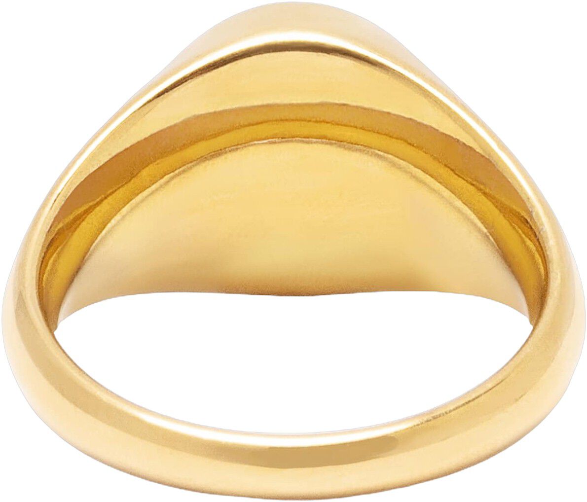 Women's Oval Tiger Eye Signet Ring