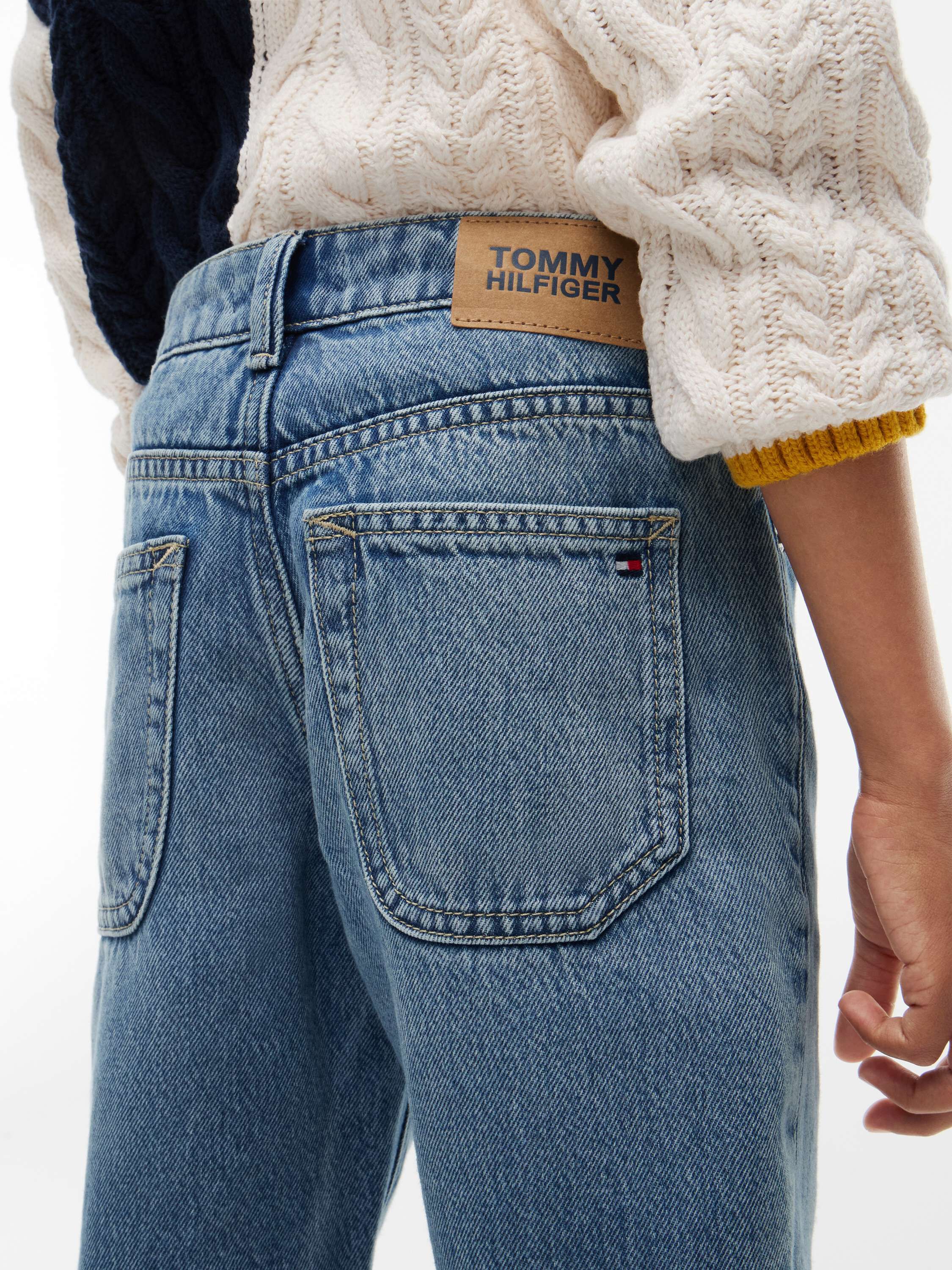 Faded Straight Jeans