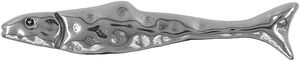 Fish Metal Sticker