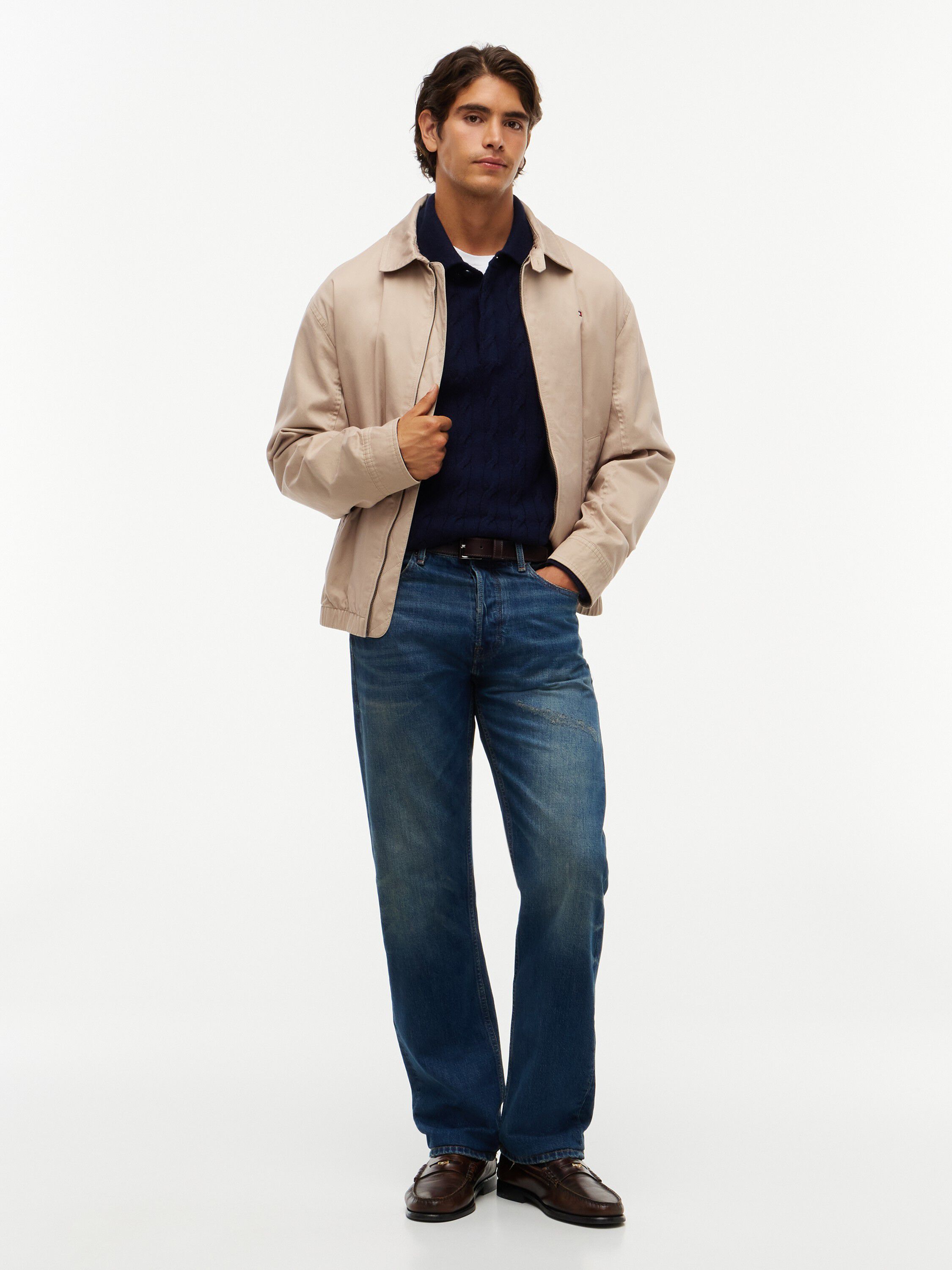 Dover Regular Straight Faded Jeans