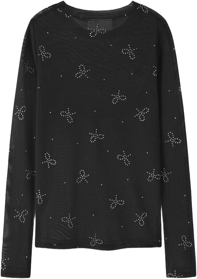 Nkfrestin Ls Mesh Slim Top