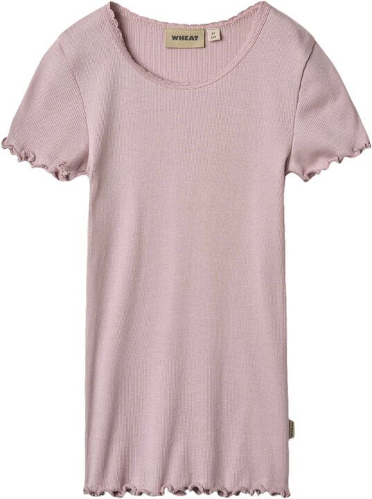 Kortærmet Rib T-shirt Katie