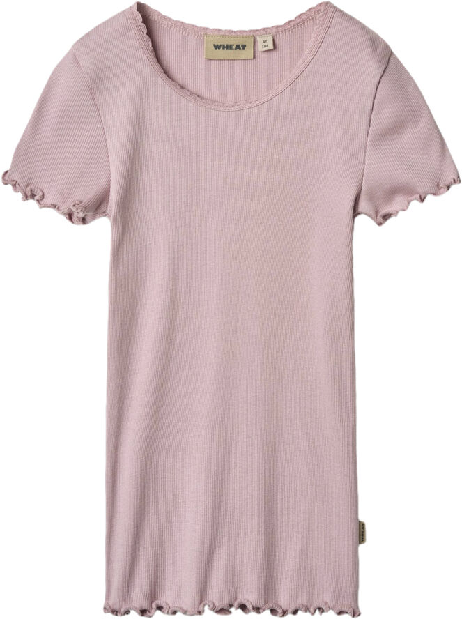 Kortærmet Rib T-shirt Katie
