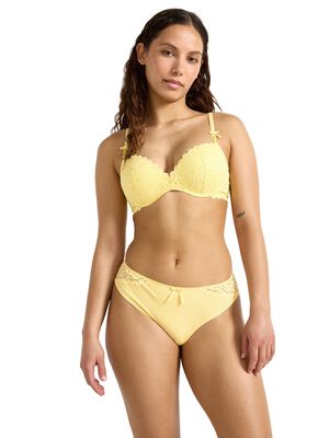 Brazilian trusser med broderie anglaise