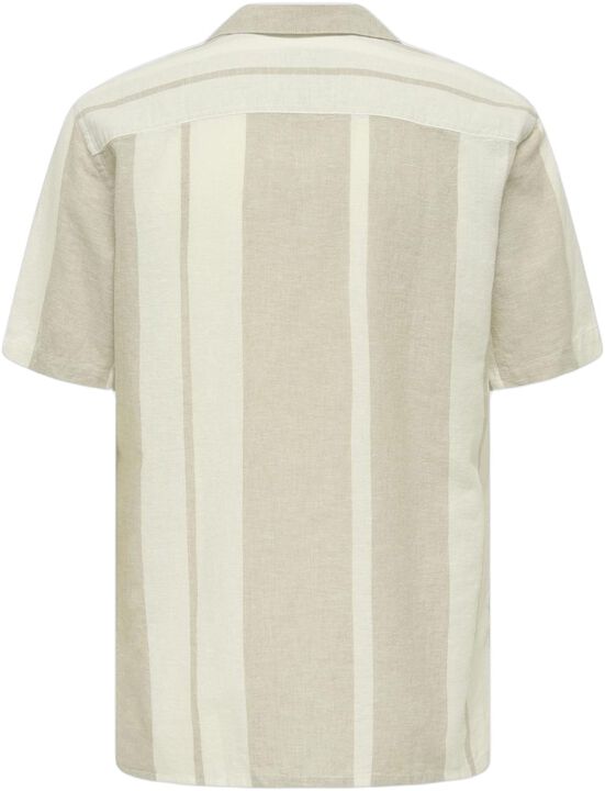 ONSCAIDEN LIFE STRIPE LINEN RESORT