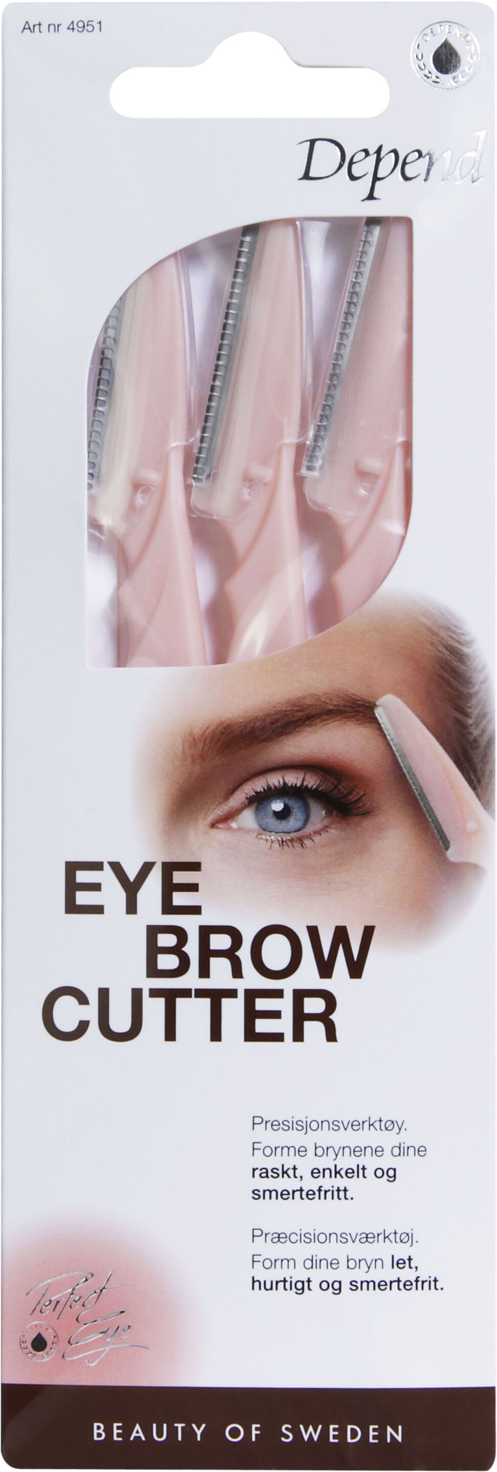 Eyebrow cutter NO/DK