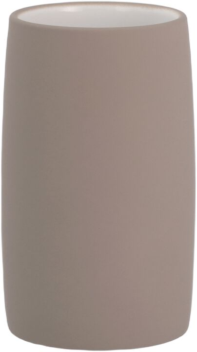 Tandborstmugg Mono Taupe