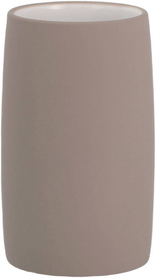 Tandborstmugg Mono Taupe