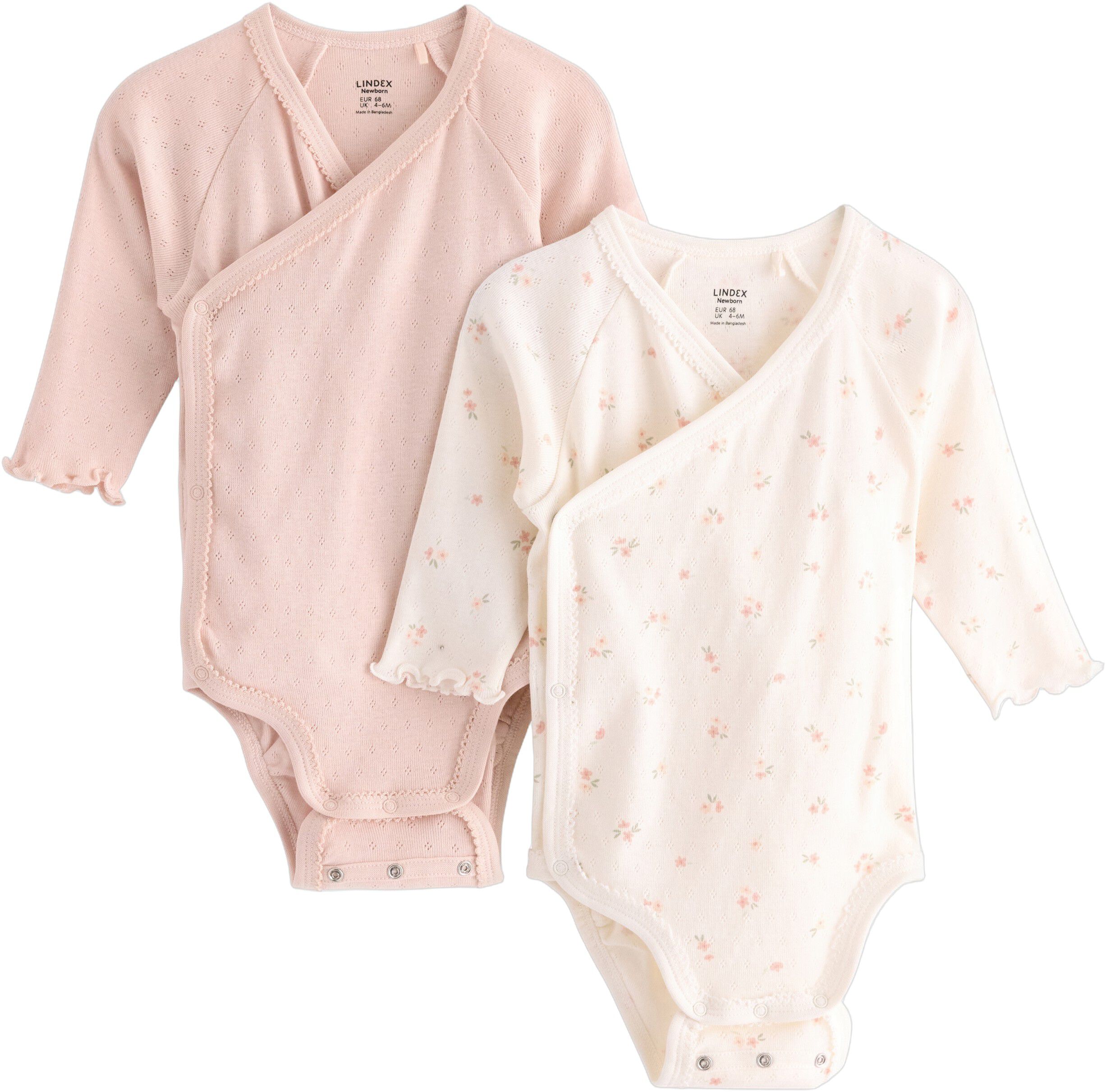 Sl&aring;-om-body i myk pointellestrikk i