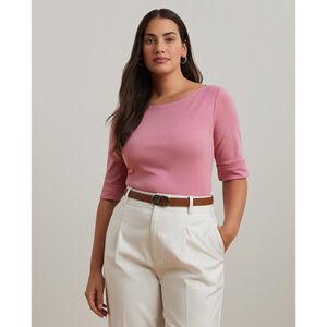 RFND STRTCH 1X1 RIB-ELB SLV BT NK T