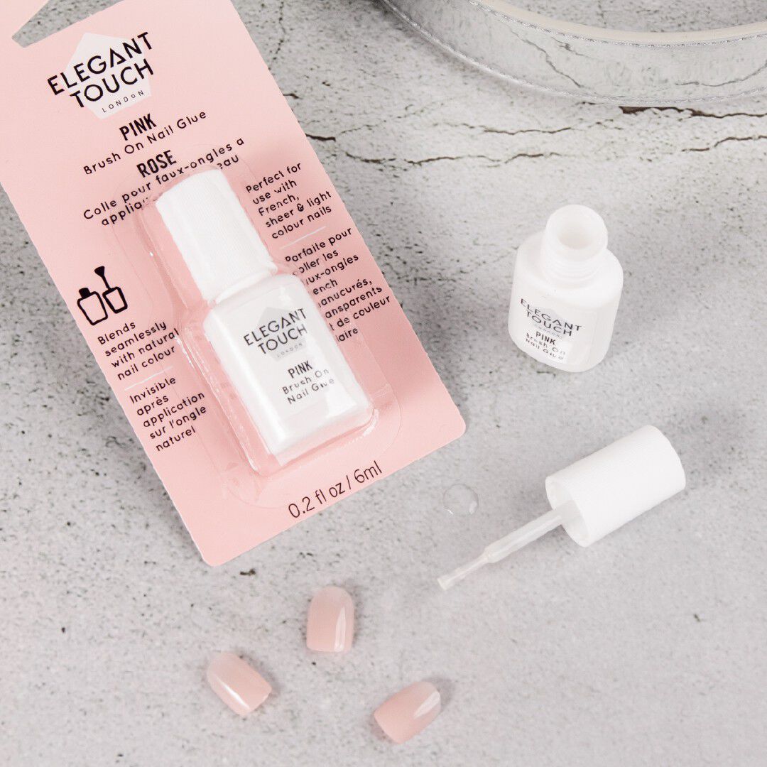 ELEGANT TOUCH PINK BRUSH ON NAIL GL