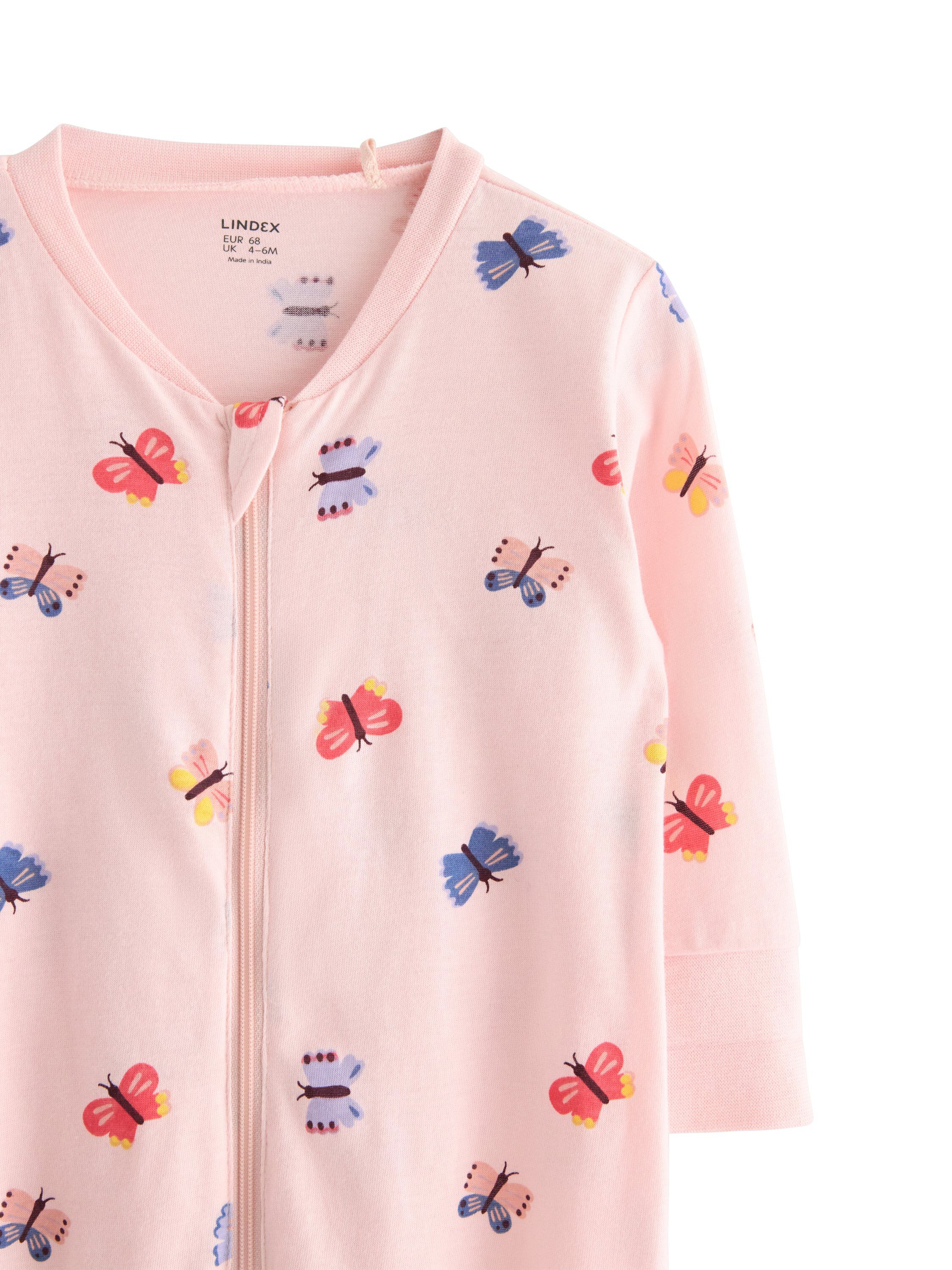 Soft pyjamas in cotton with long sl