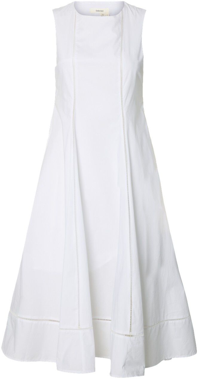 Slfdelia Reg Sl Midi Ladder Stitch Dress