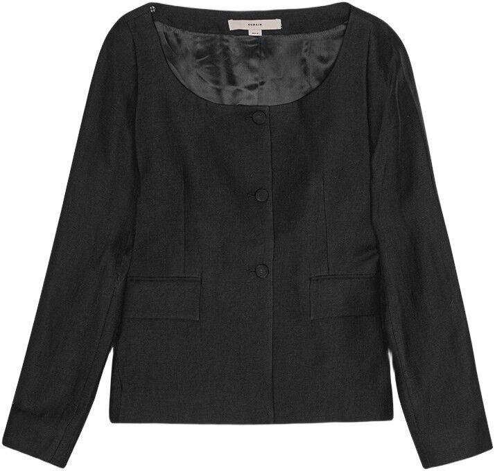 Open Neck Fitted Blazer