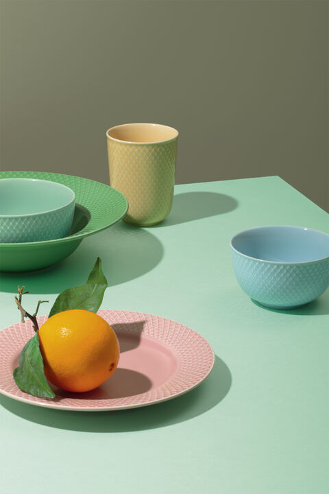 Rhombe Krus 33 cl sand porcelæn